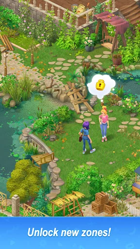 Merge Family: House merge game screen 5